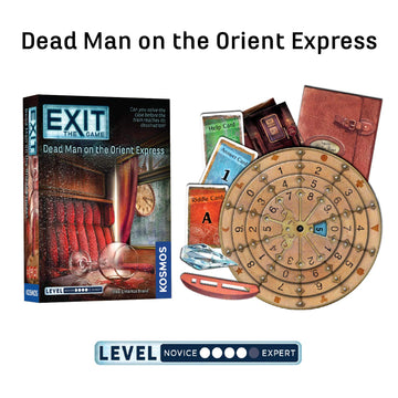 EXIT: The Game 4-Pack Escape Room Bundle | Season 3 | Dead Man on the Orient Express | Sinister Mansion | Sunken Treasure | Mysterious Museum |