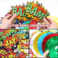 Superhero Hanging Swirls 30 Pack Hero Action Sign Foil Ceiling Hanging Swirls Streams Banner Decor Garland for Kids Superhero Baby Shower Celebrating