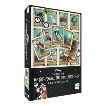Lotería: Disney Tim Burton’s The Nightmare Before Christmas | Traditional Loteria Game | Bingo Style, Featuring Custom Artwork & Illustrations |