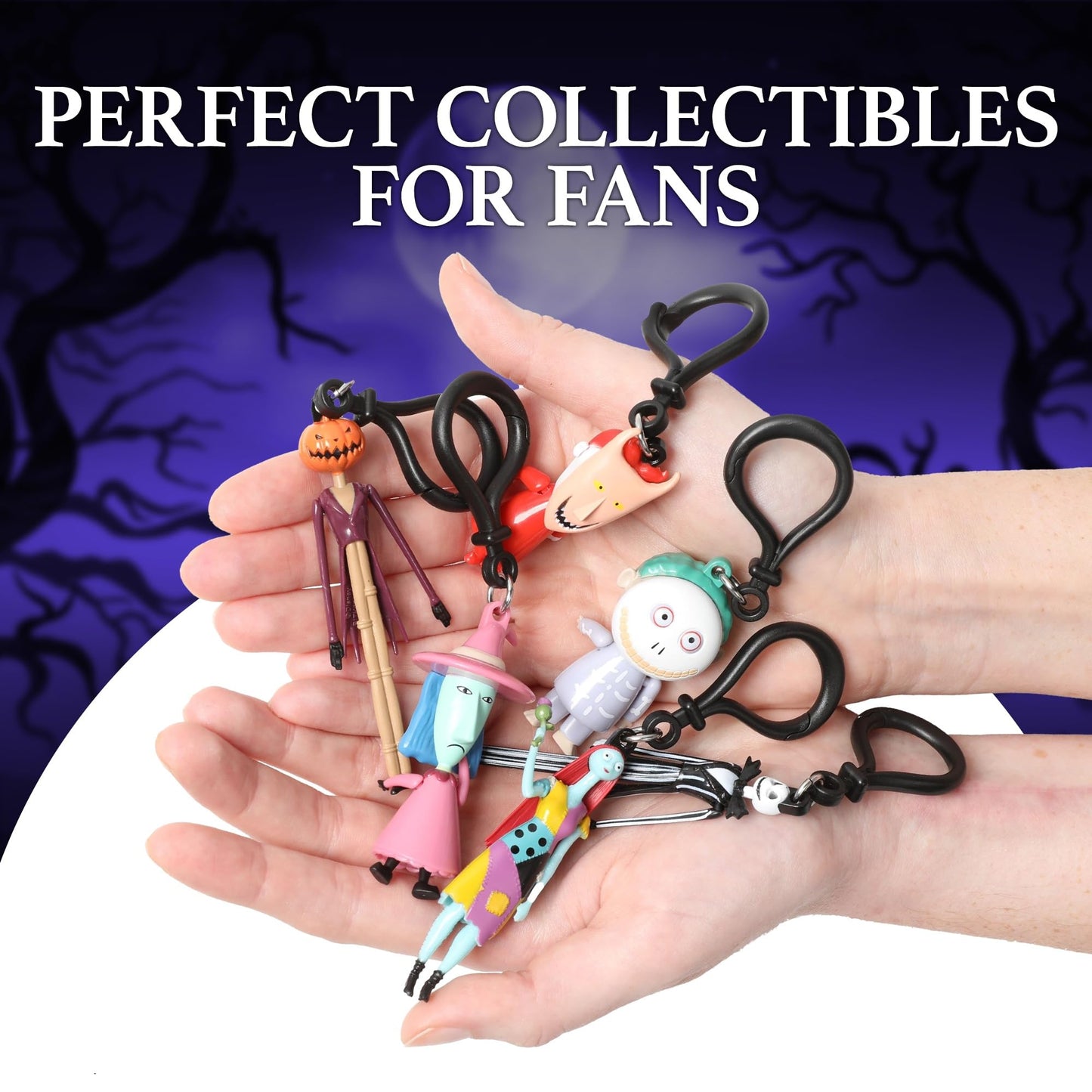Disney Tim Burton's The Nightmare Before Christmas Chibi in Motion 4-Pack