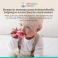 Matchstick Monkey Silicone Teether & Gel Applicator - Silicone Baby Teether, Easy-to-Grip, BPA-Free, Supports Self-Soothing & Early Brushing, 3