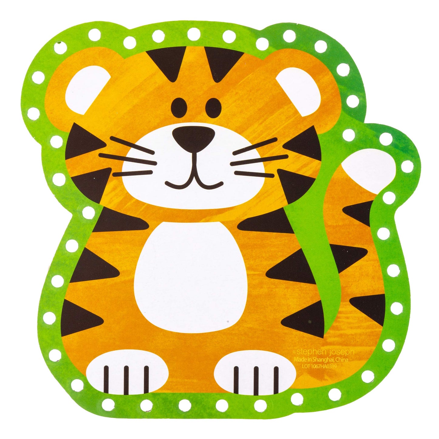 Stephen Joseph Lacing Cards, Zoo Small