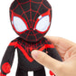 Mattel Marvel Plush Talkers Soft Toy, 11.75-Inch Miles Morales Figure with 10 Sounds & Phrases