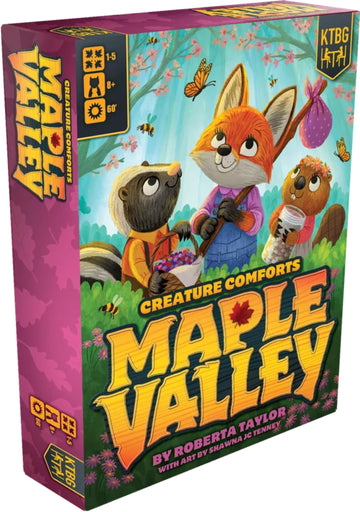 Maple Valley Board Game - Strategy Board Game with Forest Critters at a Spring Festival