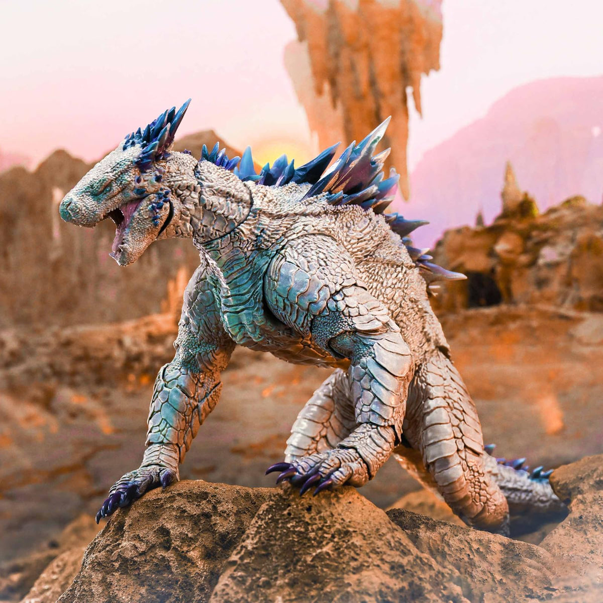 Pipigirl Hiya Toys King of The Monsters vs Kong Action Figure, King of Monsters Movie Monster Series, 6Inch Collectible Dinosaur Action Figures Model