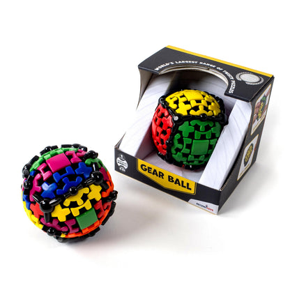Meffert's Gear Ball - the Original Spinning 3D Brainteaser from Recent Toys - Travel Friendly Fun for Ages 9 to Adult