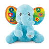 winfun Learn with Me Elephant - Light-Up Musical Plush Toy for Babies, Teaches ABCs, 123s, Shapes & Colors, Interactive Buttons, Moving Head