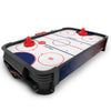EastPoint Tabletop Air Hockey Table Pro - Black & White - LED Scoreboard for Hockey Game - Includes Pucks & Pushers for Table Games for Kids - Compact