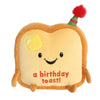 Aurora® Witty JUST Sayin'™ A Birthday Toast™ Stuffed Animal - Expressive Characters for Decorative Charm - Quirky Birthday Gifts for Kids and Adults