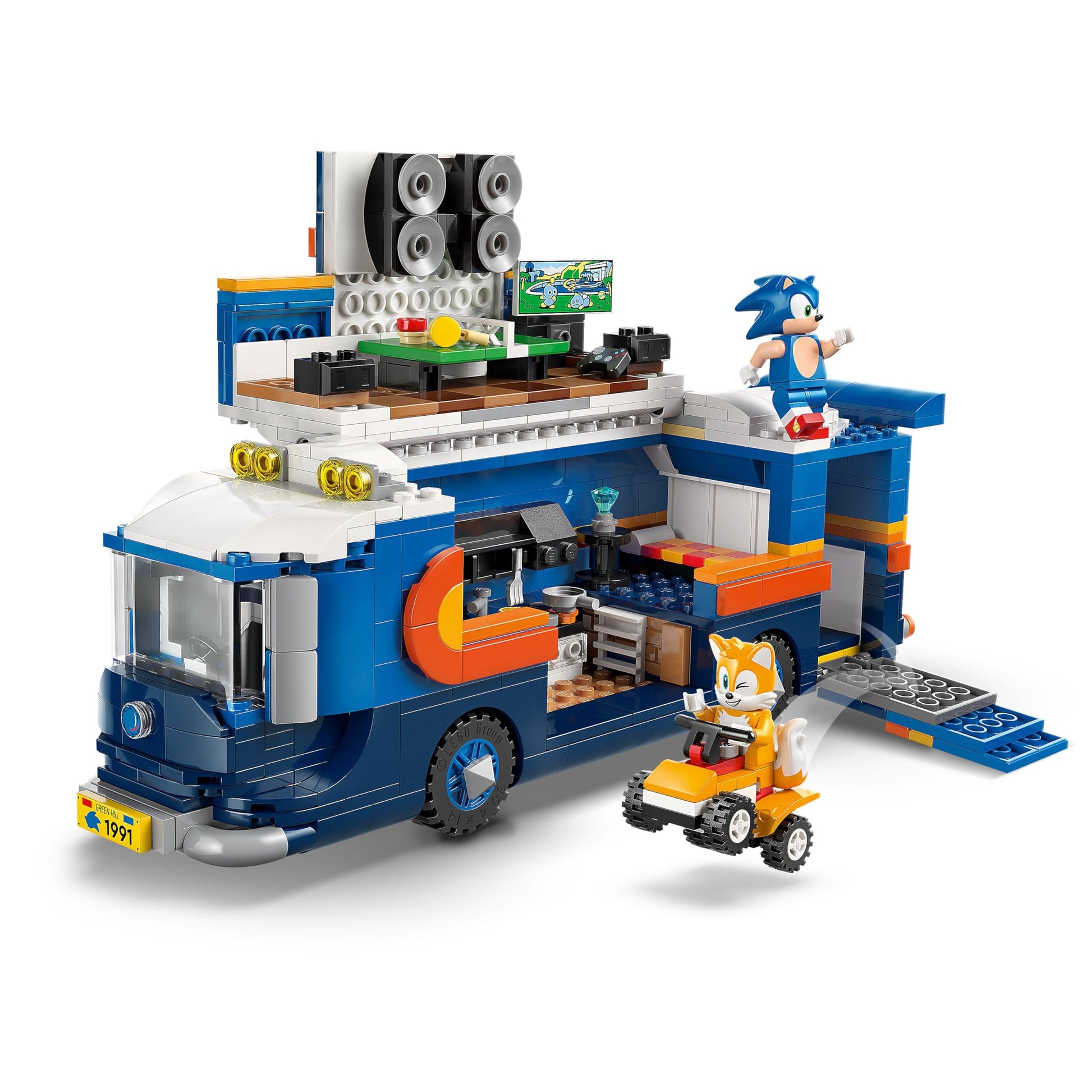 LEGO Sonic the Hedgehog Team Sonic Command Truck Building Toy - Pretend Play Vehicle W/5 Figures for Boys & Girls, Ages 8+ - Toy Building Blocks