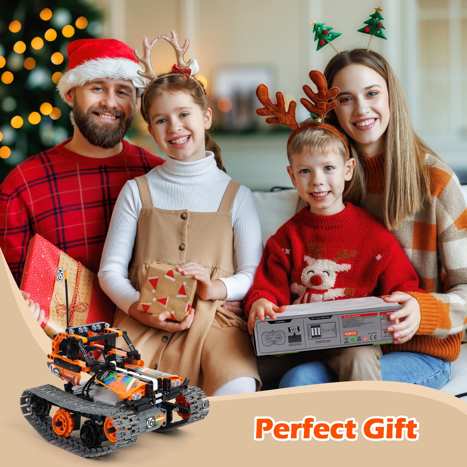 Building Toys STEM Robot Kit for Kids Ages 8-12, Remote Control Erector Sets Engineering Robotics Kits, Educational Birthday Gift for Boys & Girls 5-7