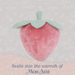MON AMI Berry Soft Stuffed Plush Toy - 7”, Handcrafted Squishable Fruit Plushie, Use as Toy or Nursery Room Décor, Great Gift for Kids of All Ages