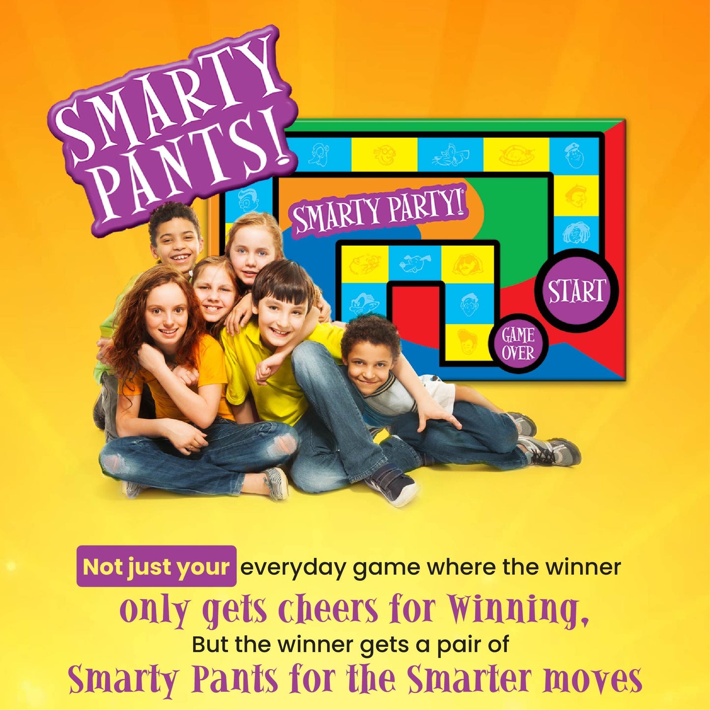 R&R Games Smarty Party 5th Edition Family Trivia Party Game for Ages 13+, 3-8 Players