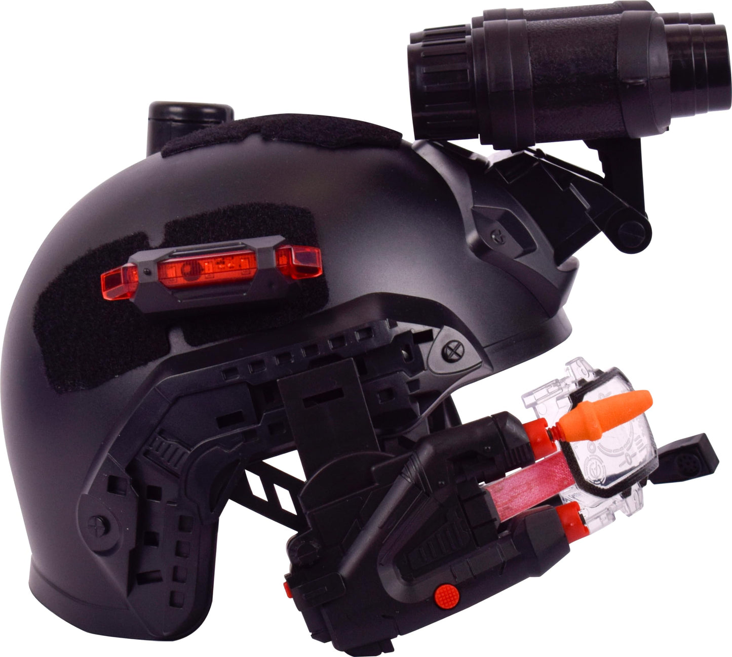 Sunny Days Entertainment Maxx Action Commando Helmet Includes 10 Accessories, Working Microphone, Detachable Flashlight, Foam Darts, Role Play Kids