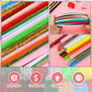 Bundooraking Pink Pipe Cleaners for Crafts - 12in Chenille Stems, Art and Craft Supplies for DIY Projects, Decorations, and Creative Crafting