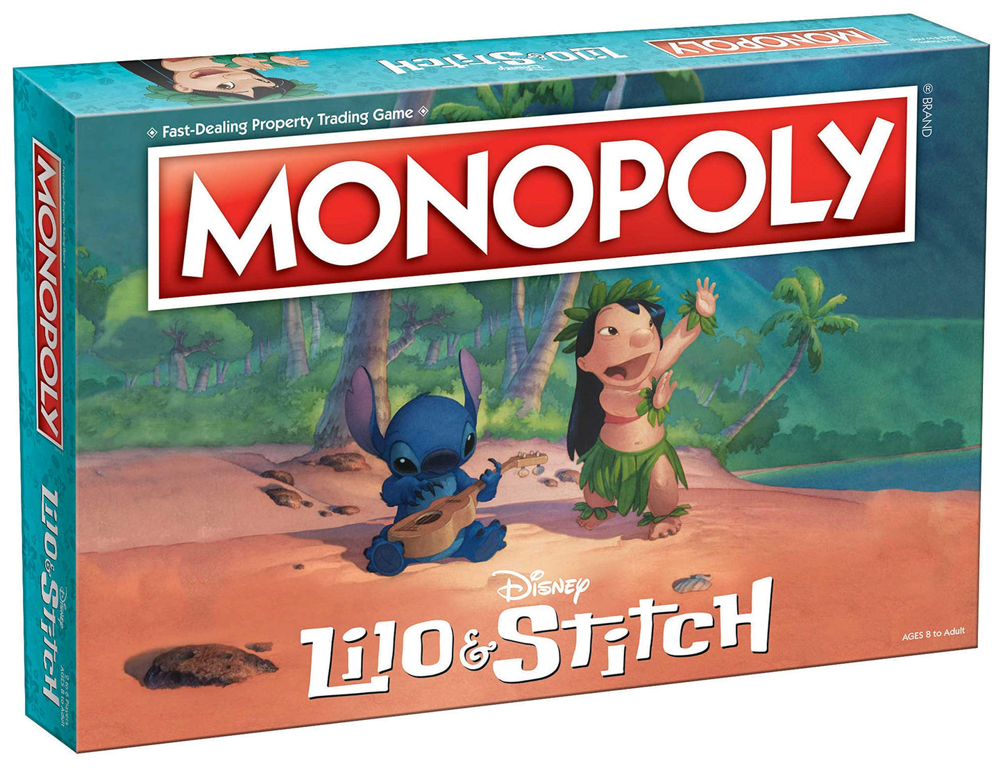 Monopoly: Disney Lilo & Stitch | Buy, Sell, Trade Characters from Disney’s Animated Film | Classic Monopoly Game | Officially-Licensed Lilo and Stitch