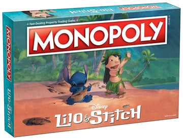Monopoly: Disney Lilo & Stitch | Buy, Sell, Trade Characters from Disney’s Animated Film | Classic Monopoly Game | Officially-Licensed Lilo and Stitch