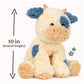 GUND Cozys Collection Cow 10-Inch Stuffed Animal Sensory Toy for Ages 0+