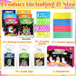 Elfew 24 Pack Scratch Art Party Favors for Kids 4-8 8-12