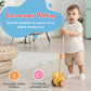 Wooden Duck Push Toy by Jack Rabbit Creations- Classic Toddler Push Toy for Early Walking, Balance and Motor Skills Development- Collapsible