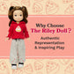 Jilly Bing Riley Mixed Baby Doll - Authentic Asian and Caucasian Multicultural Baby Dolls for Kids, Gifts for Kids Encouraging Imaginative Play and