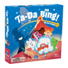 Blue Orange Ta-Da Bing! Wooden Toy Magic Scarf Memory Game | Preschool Learning for Kids | Dexterity and Shape Recognition | Ages 4+ | Family Board