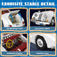 Mould King Vintage Roadster Building Set, 1302 Pieces Sports Car