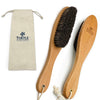 Beach Sand and Pool Feet Brush w/Soft Bristles | 2 Pc. Set | Use Also for Surfboards, Towels, Chairs, Pet Paws, & Outdoor Gear | Portable Travel Gear