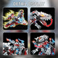 JYLWSMHU 2 in 1 Dinosaur Building Blocks Set 422 PCS Transforming Mech T Rex Robot STEM Construction Model Educational Puzzle Toy for Adults and Teens