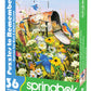 Springbok Puzzle to Remember - Alzheimer & Dementia Activity - 36 Piece Jigsaw Puzzle Blue Birds - Made in USA