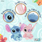 KIDS PREFERRED - Disney Baby Lilo & Stitch CUTEEZE 2 Pack Angel & Stitch Plush Stuffed Animals, Experiment 626, Multicolor,6 inches
