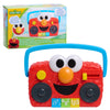 Sesame Street Elmo Take Along Boombox with Lights & Sounds, 5.5-inch Interactive Toy, Learning and Education, Kids Toys for Ages 2 Up by Just Play
