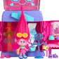 Mattel DreamWorks Trolls Fun Fair Surprise Fairtastic Fashion Boutique Playset with Queen Poppy Small Doll & 25 Accessories