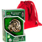 Vortex Hanayama Puzzle, Level 6 Difficulty, Bonus RED Velveteen Pouch, Bundled Items