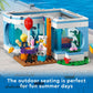 LEGO City Ice-Cream Shop 60363 Building Toy Set, Includes a Cargo Bike, 3 Minifigures and Lots of Fun Features and Accessories for Imaginative Role