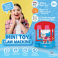 Mini Claw Machine Toy for Kids - Arcade Grabber Game with Joystick, Plush Prizes & Tokens - Portable Prize Machine for Boys & Girls - Fun Family Game
