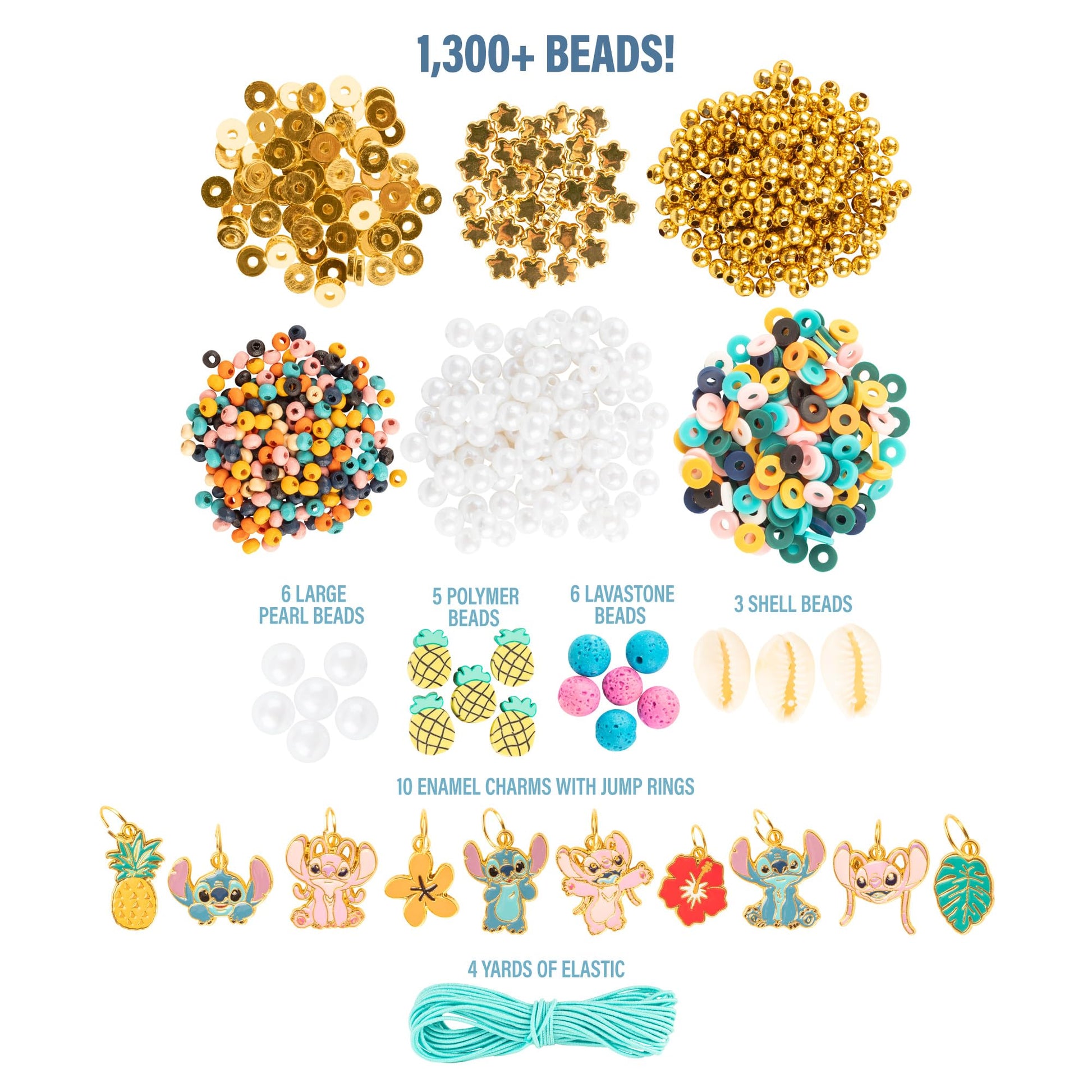 Fashion Angels Disney Stitch Cute & Feisty DIY Jewelry Design Kit