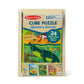 Melissa & Doug National Parks Alphabet & Animals 24-Piece Cube Puzzle (Everglades, Arches, Yellowstone) - FSC Certified