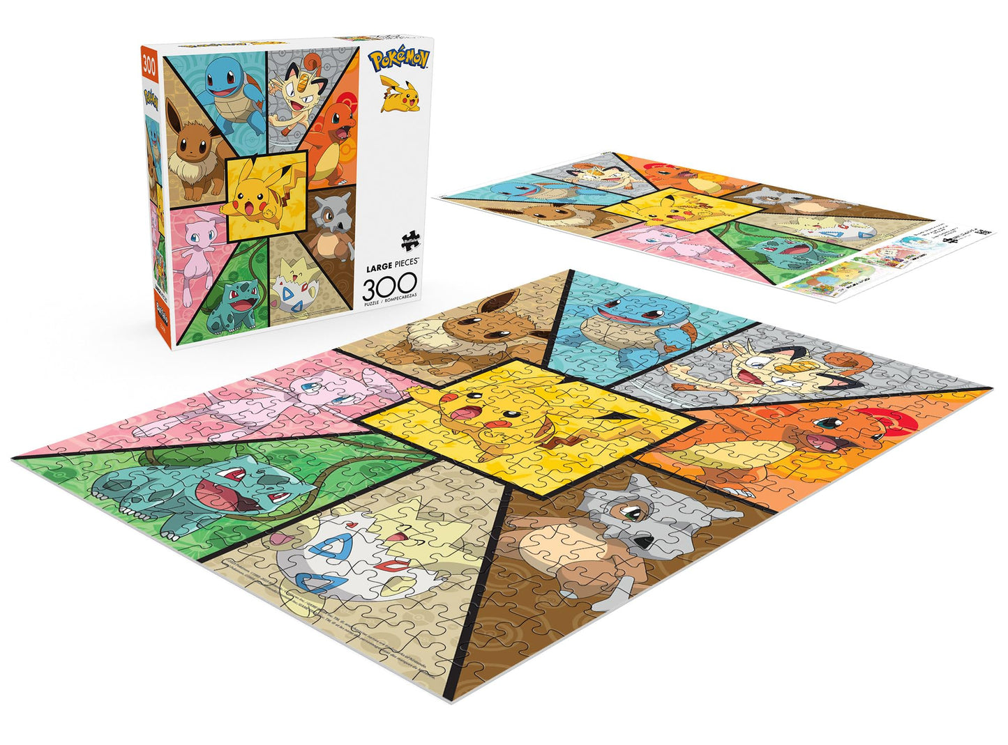 Buffalo Games - Pokémon Kanto Companions - 300 Piece Puzzle for Adults