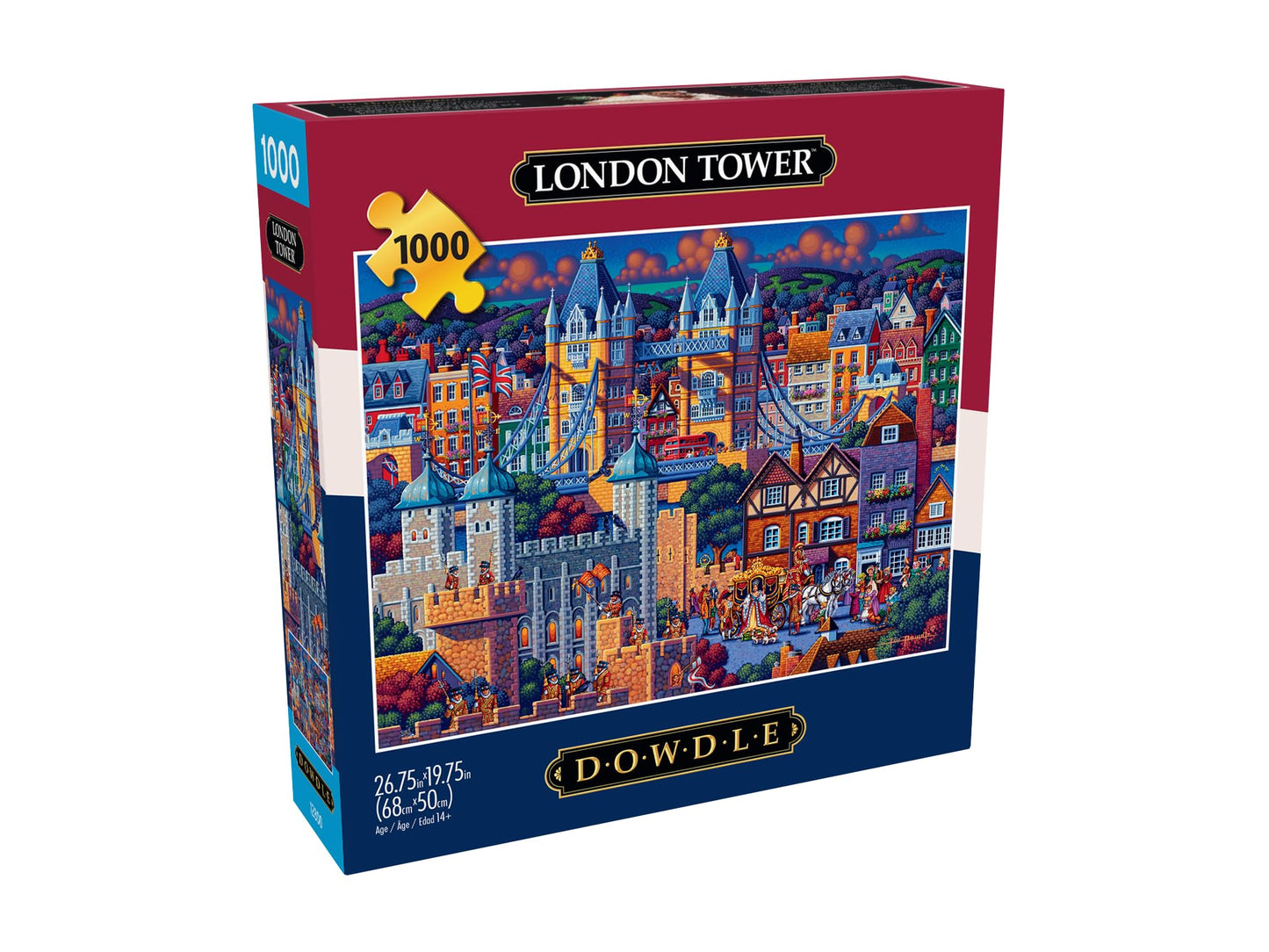 Buffalo Games - Eric Dowdle London Tower - 1000 Piece Puzzle for Adults