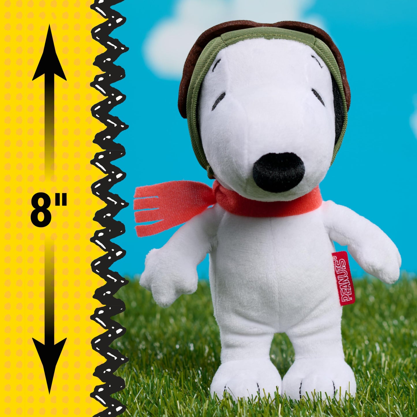 Peanuts Small Plush Snoopy Flying Ace Stuffed Animal