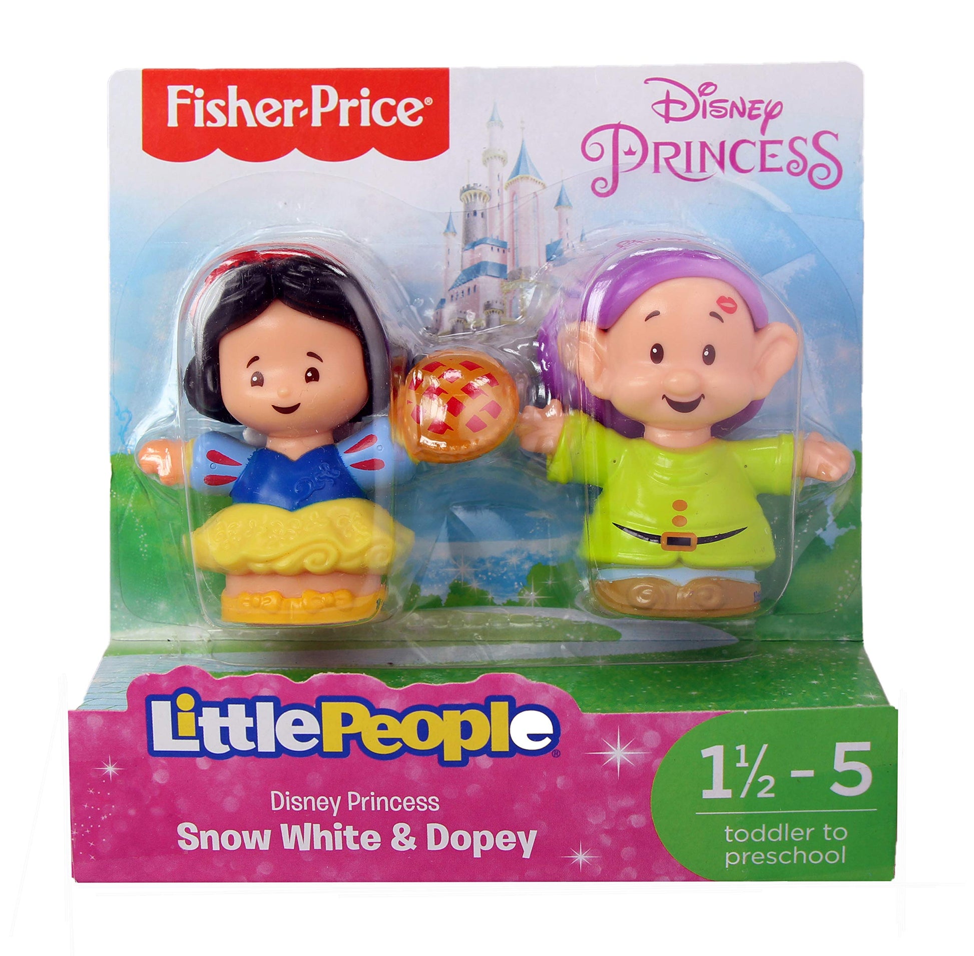 Fisher-Price Little People Disney Princess, Snow White & Dopey Figures