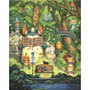 Boardwalk Puzzles Bus Stop, 300 Piece Jigsaw Puzzle, 16 x 20 Inches, Made in USA