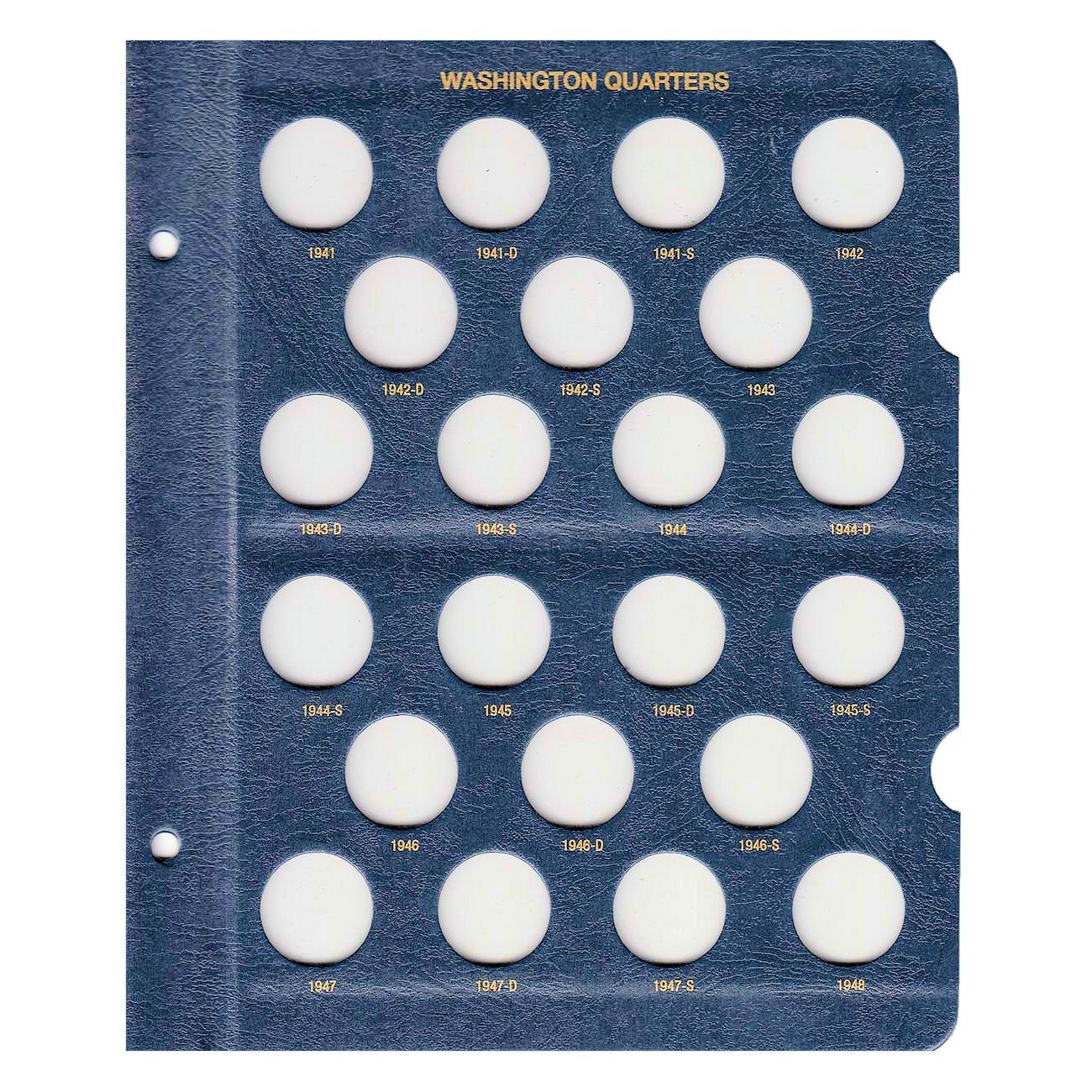 Whitman US Washington Quarter Coin Album 1932 - 1990 #9122