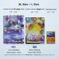Rieton Jumbo Card Binder L - Holds 100 Jumbo Cards Size L, Side-Loading Album for Oversized Cards (5.4? × 7.4?)