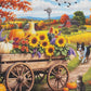 Springbok Fall Wagon Wonders 500 Piece Jigsaw Puzzle for Adults