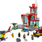 Lego City Fire Station Set 60320 with Garage, Helicopter & Fire Engine Toys Plus Firefighter Minifigures, Emergency Vehicles Playset, Gifts for Kids
