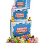 100 Assortment Rubber Duck Toy Duckies for Kids, Bath Birthday Gifts Baby Showers Classroom Incentives, Summer Beach and Pool Activity, 2" (100-Pack)