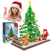 Eelexa Christmas Tree Building Block: Festive Figures Building Set with Santa Claus, 586 PCS for 6+ Ages Kids, Boys, Girls, Adult