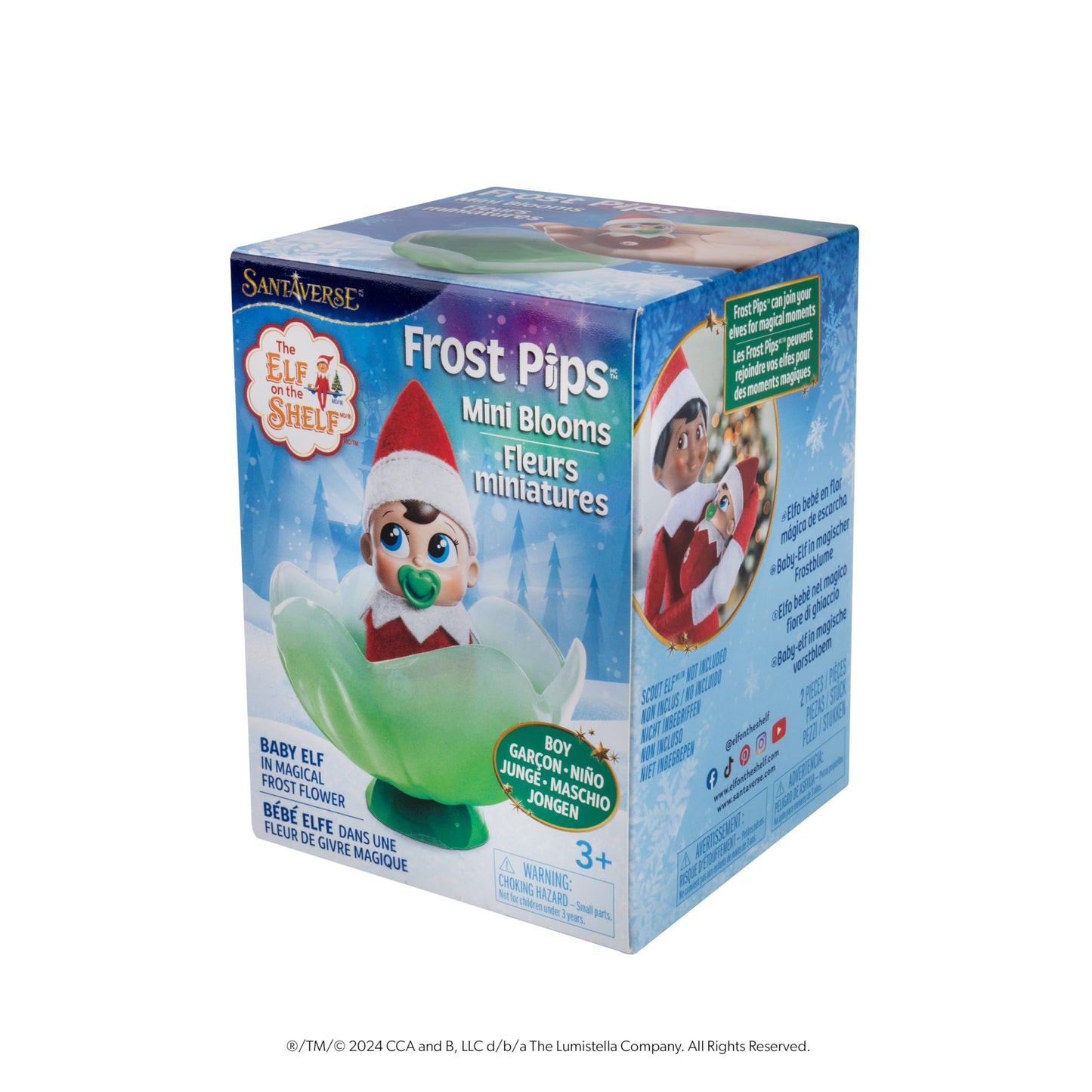 The Elf on the Shelf® Blue Eyed Boy & Matching Frost Pip™ Mini Bloom
